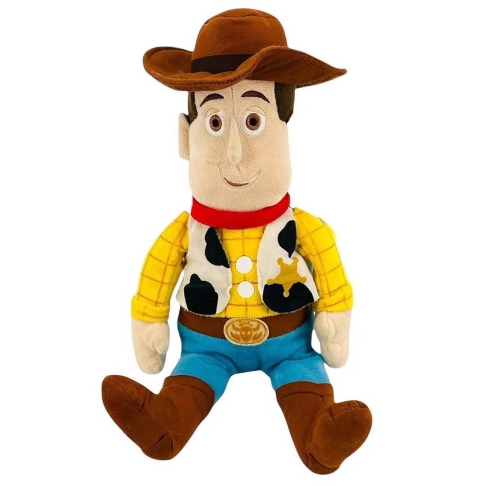 Disney Pixar Toy Story Woody Plush Doll Cowboy Sheriff 15" Stuffed Kohl's Cares